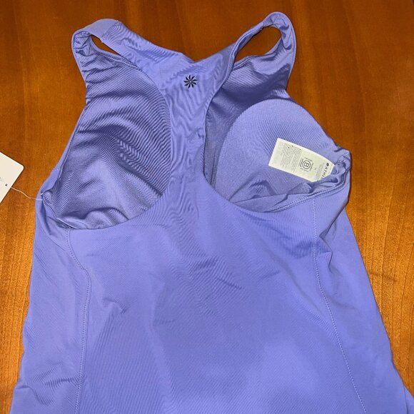 Womens Athleta brand Riptide Tankini top periwinkle blue - Picture 3 of 9